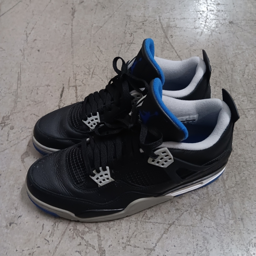 NIKE AIR JORDAN 4 Retro IV OG "Motorsport Alternate" 308497-006 Sneakers Mens 12 - Picture 3 of 7